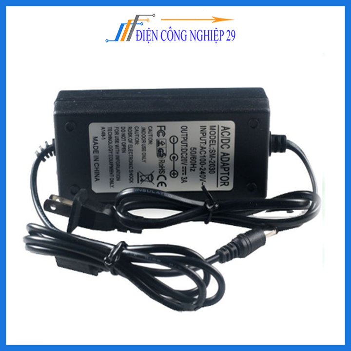 Nguồn adapter 18V 3A giắc cắm 5.5x2.1mm