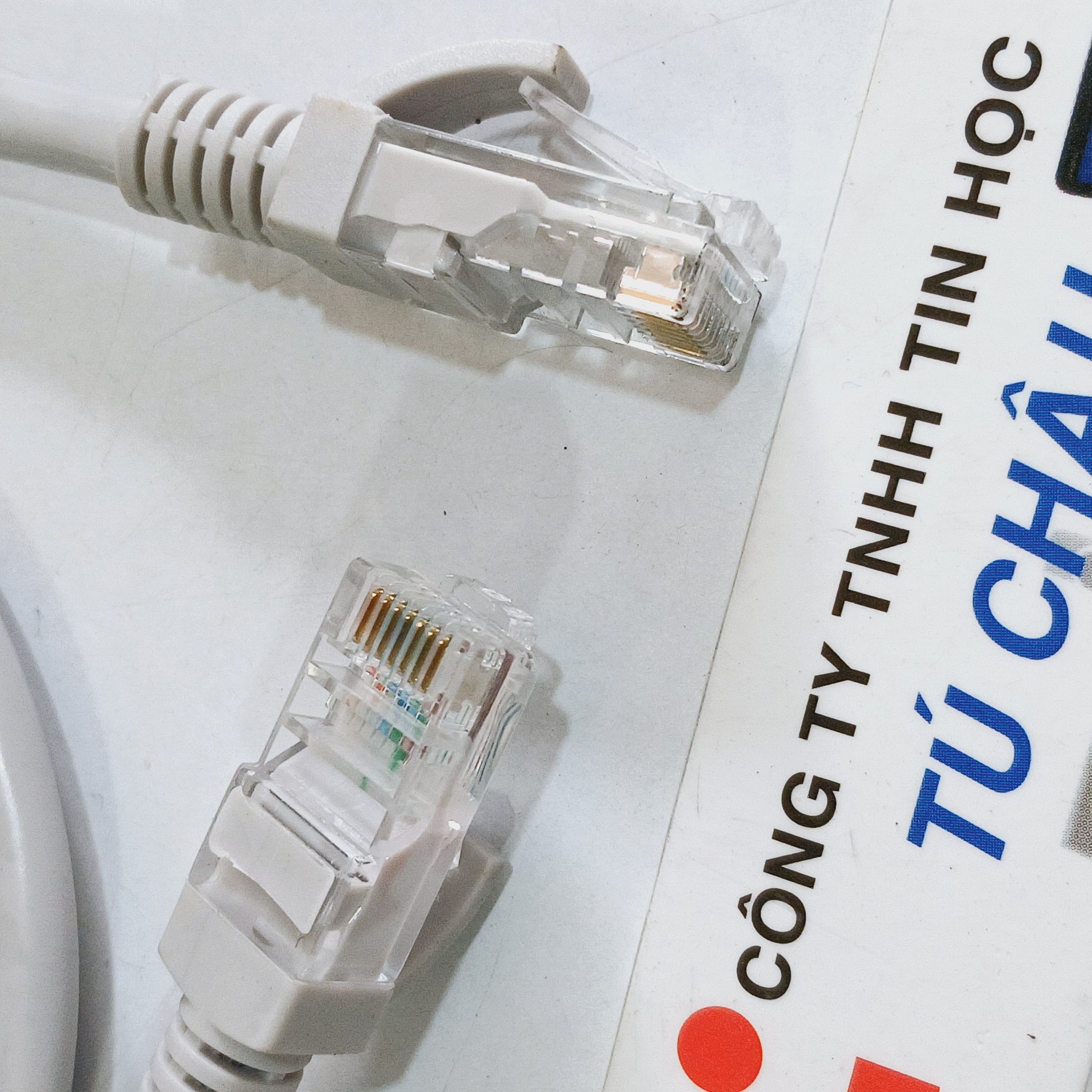 Cáp mạng 1.5m / 3m / 5m / 10m (Cable Lan UTP CAT5 / 2 bấm sẳn)