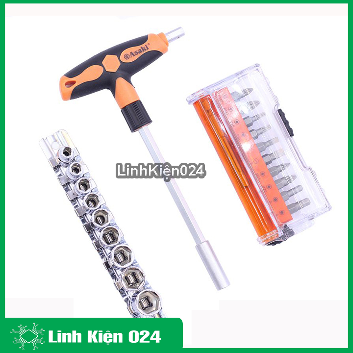 Bộ dụng cụ Asaki AK-6357 21PSC