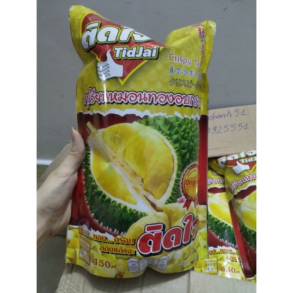 [HCM]Sầu Riêng Sấy Khô Thái Lan - Sầu