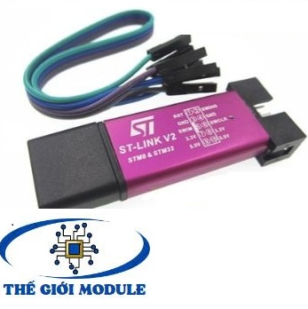 Stm8, stm32 st-link v2