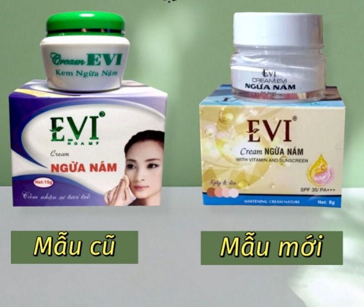 Kem Evi Ngừa Nám 15g (mẫu mới 8g)
