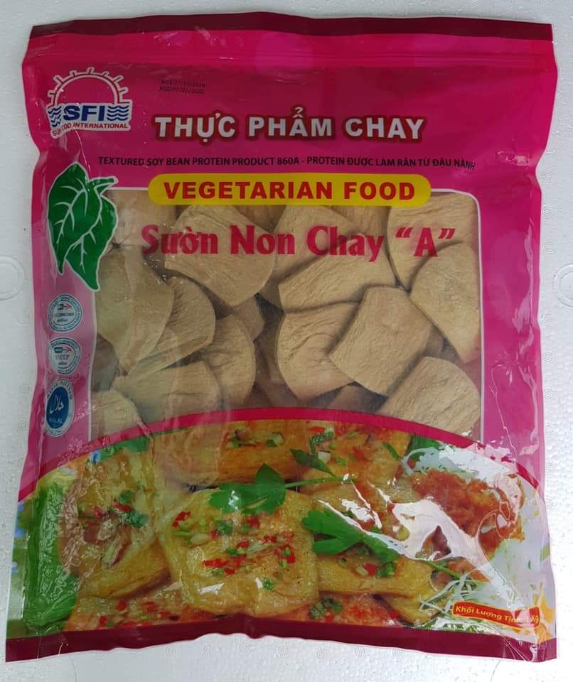 SƯỜN NON CHAY A THÁI DƯƠNG TÚI 1KG