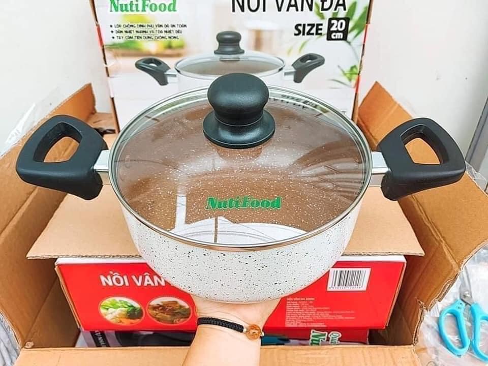 [HCM]Nồi vân đá Green Cook 20cm km Nutifood
