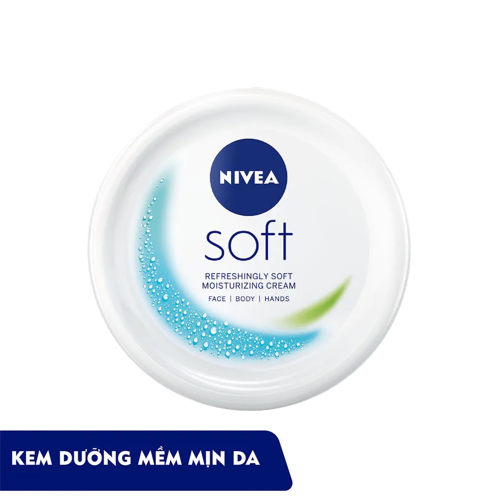 Kem dưỡng ẩm chuyên sâu Nivea Soft của Đức 200ml