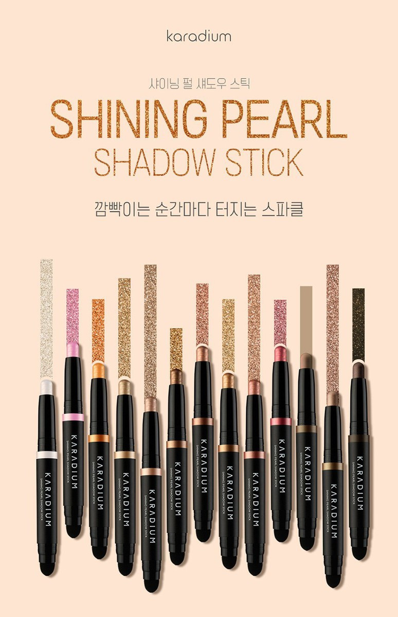 Phấn Mắt Nhũ Karadium Shining Pearl Shadow Stick 2 Đầu ( MÃ 85 )