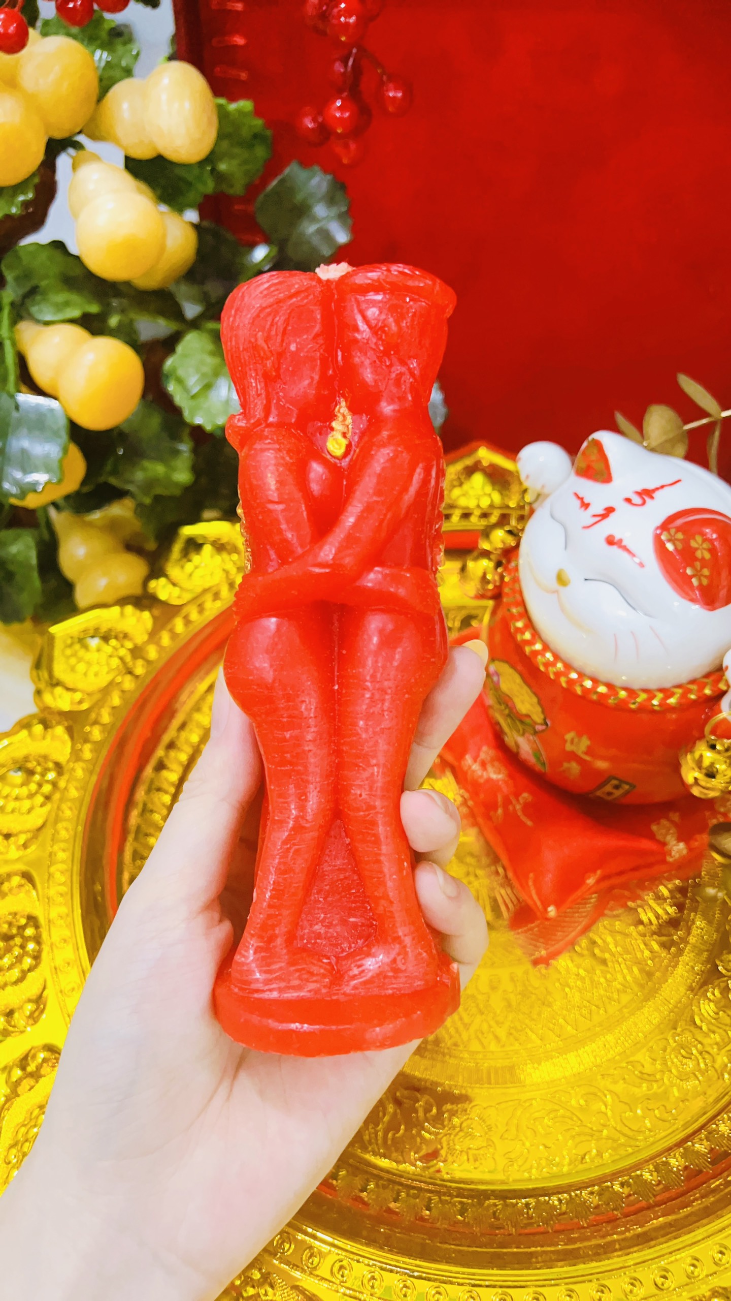 Nến yêu Inkoo yêu nhau đứng Thái Lan
