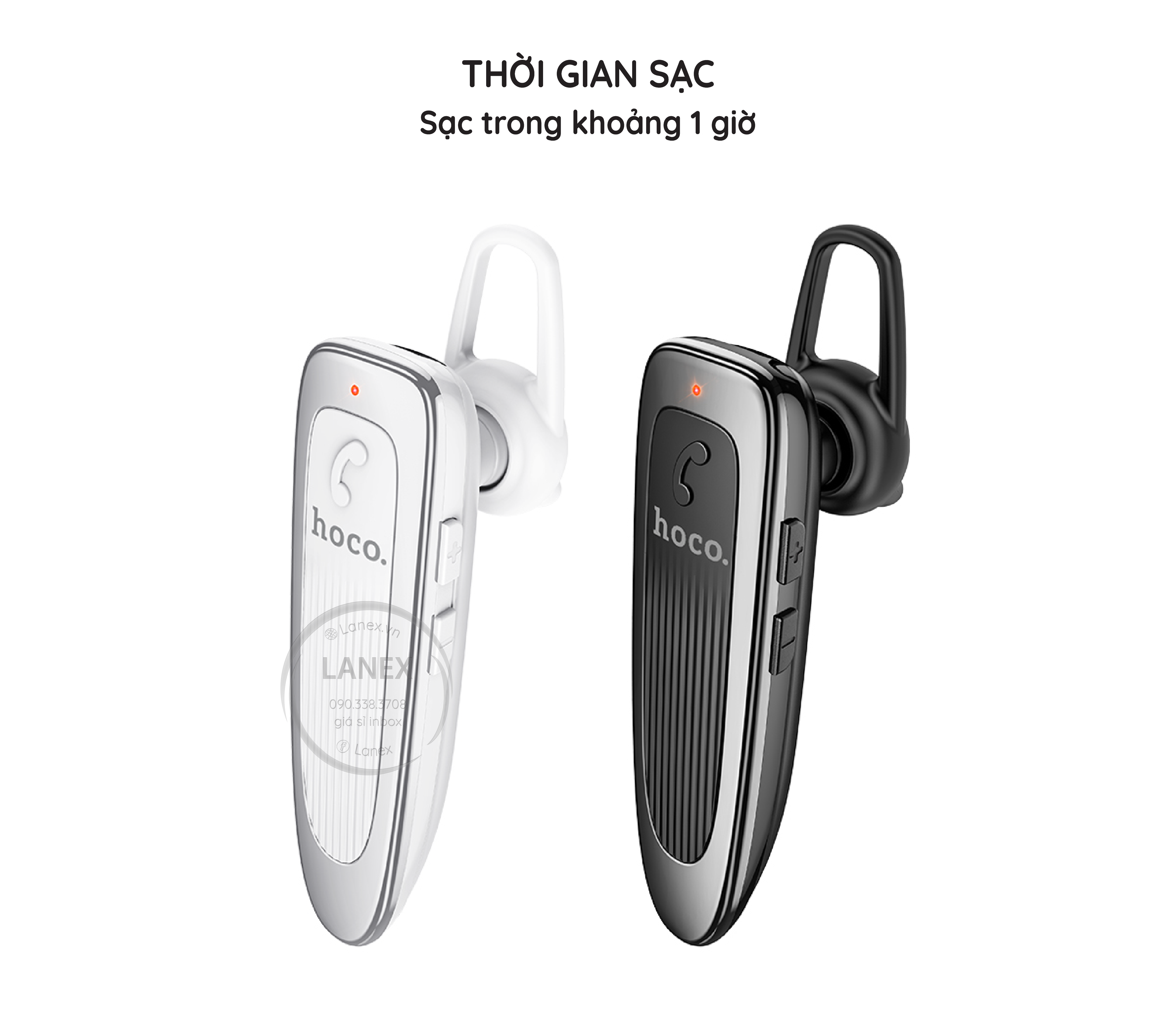 Tai Nghe Bluetooth Hoco E60 1 Bên V5.0 Có Mic