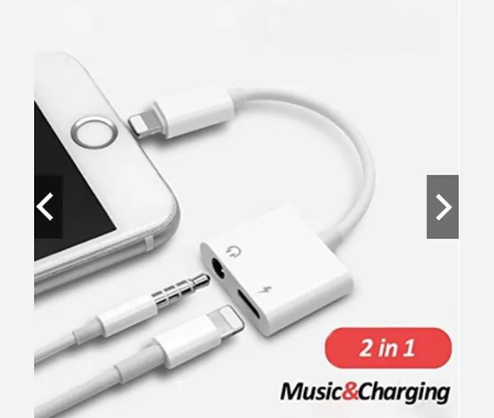 JACK CHUYỂN 1 RA 2 - JACK  LIGHTNING RA CỔNG 3.5 VÀ LIGHTNING