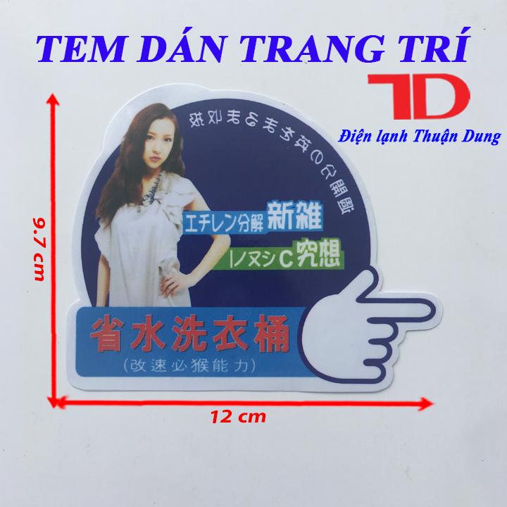 TEM DÁN TRANG TRÍ NHỎ HÀNG NỘI ĐỊA NHẬT