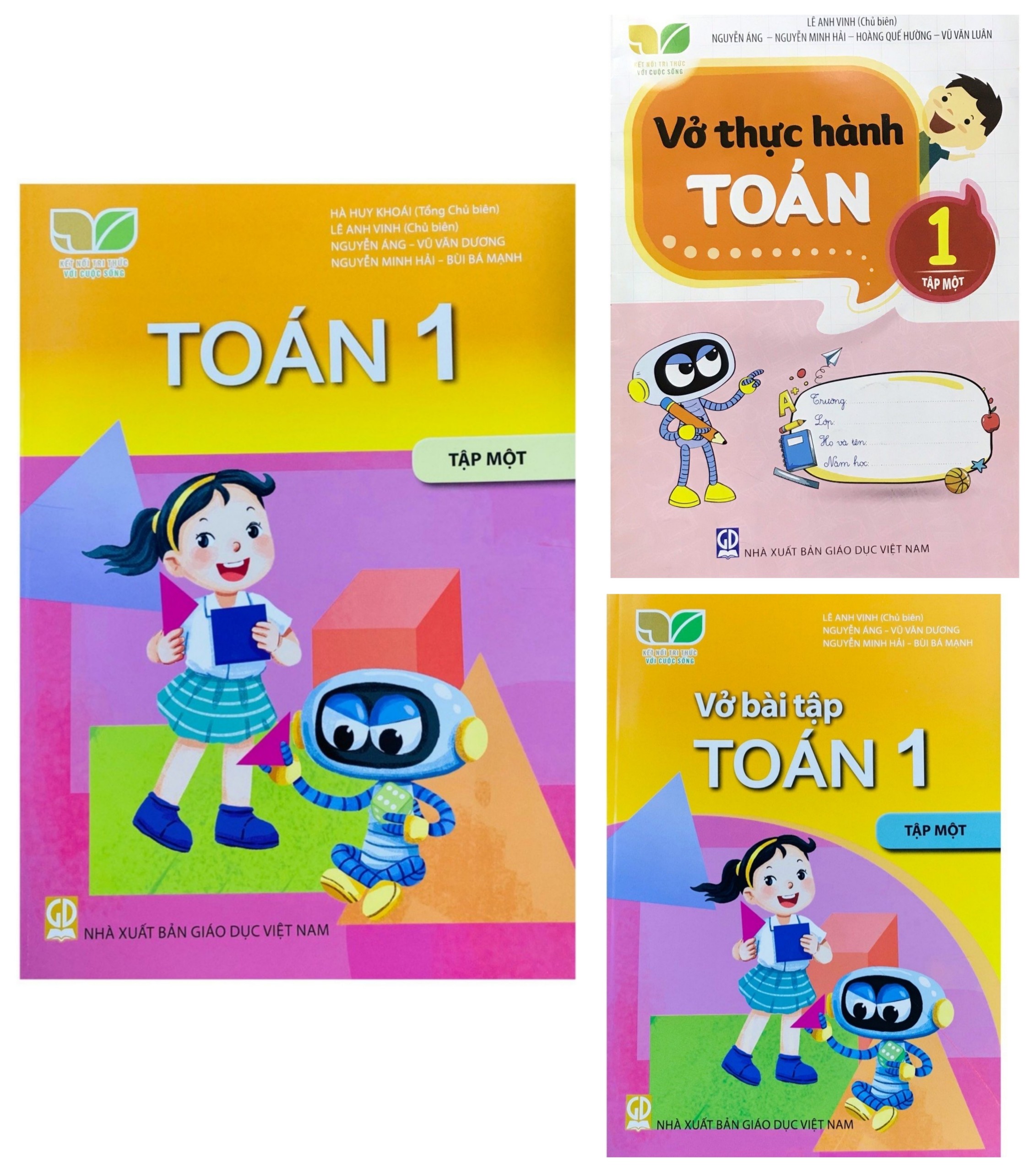 Edubook Combo Toán Lớp 1 Tập 1 Bộ 3 Cuốn Kết Nối Tri Thức Với Cuộc Sống Lazada Vn