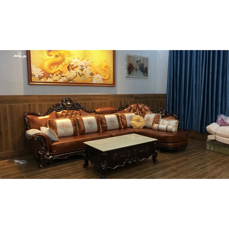 sofa góc Tân cổ điển
