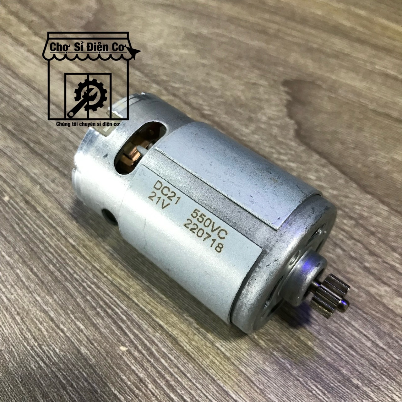 Động cơ máy khoan 550 21v | motor máy khoan 550 21v 12 răng hàng tốt