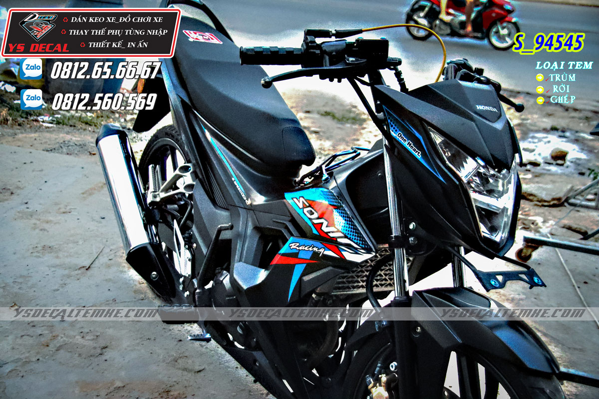 Tem rời Sonic xanh đỏ đen