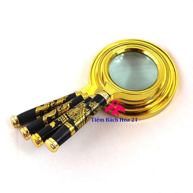 Kính lúp cầm tay mini 10x magnifier 80mm V2