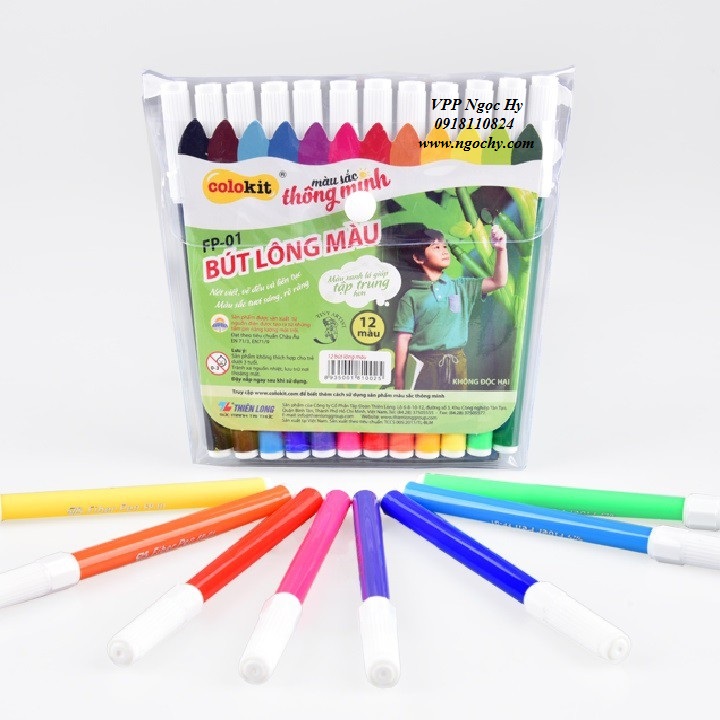 [HCM]BÚT LÔNG MÀU COLOKIT FP-01