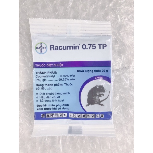 [ Thuốc diệt chuột RACUMIN 0.75TP ]
