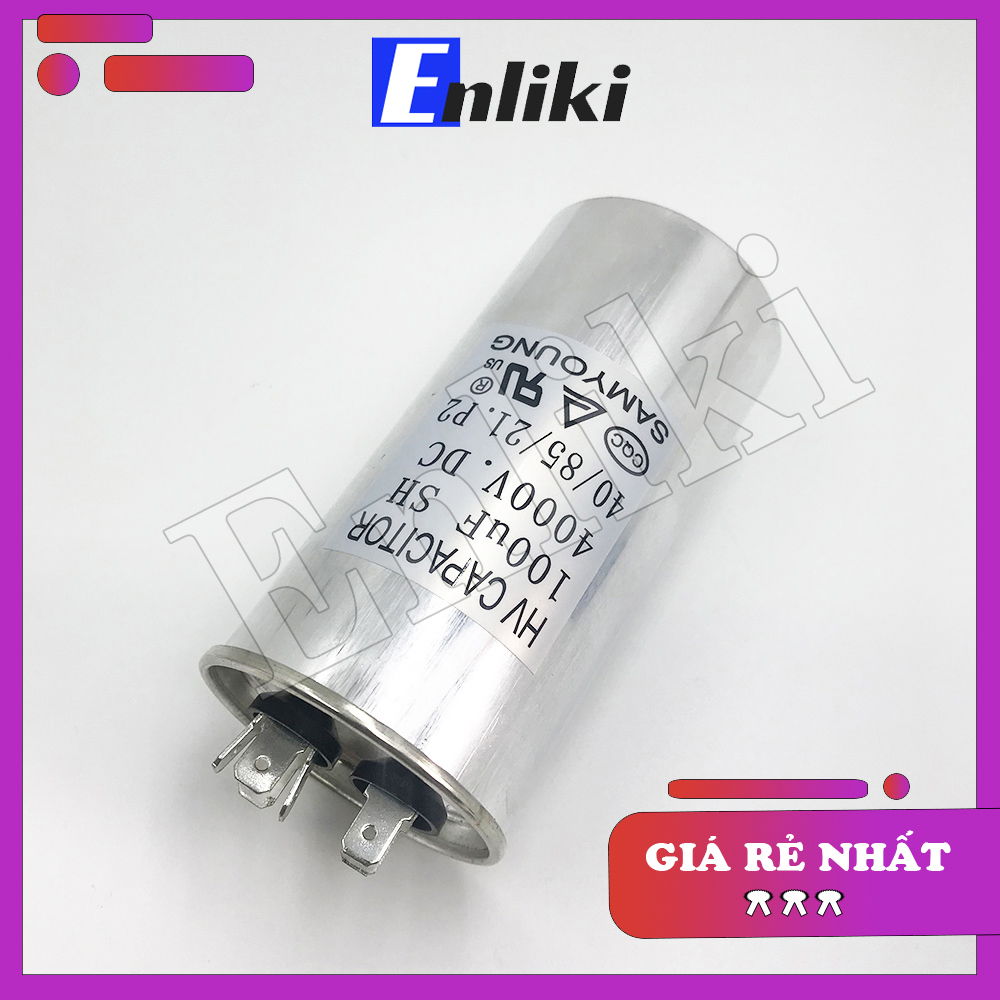 Tụ 100uF 4000V SAMYOUNG (50x115mm)