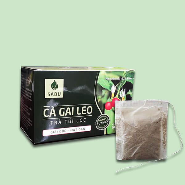 Trà Túi Lọc Cà Gai Leo Sadu 60 Túi 2.5gr
