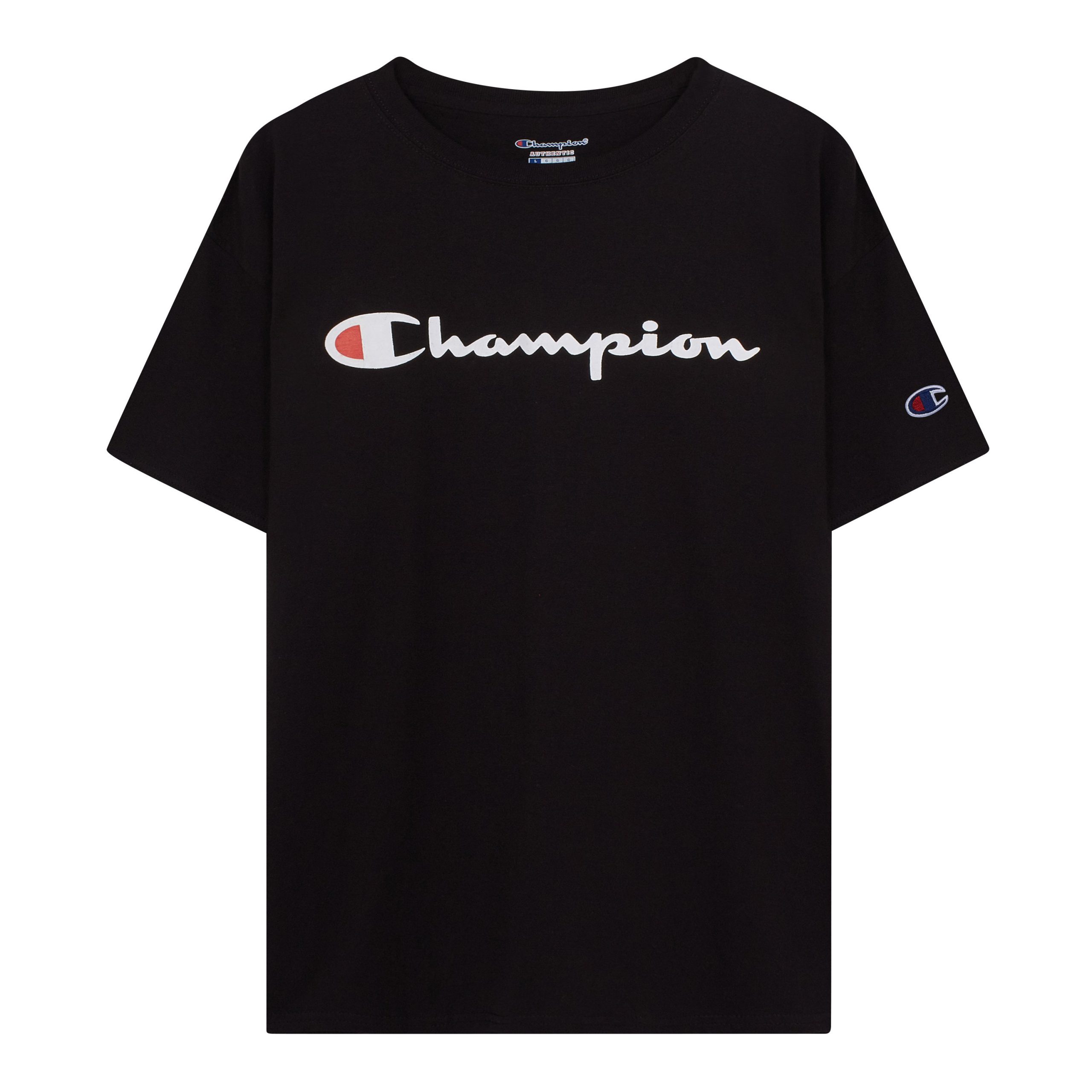 champion tagless tee