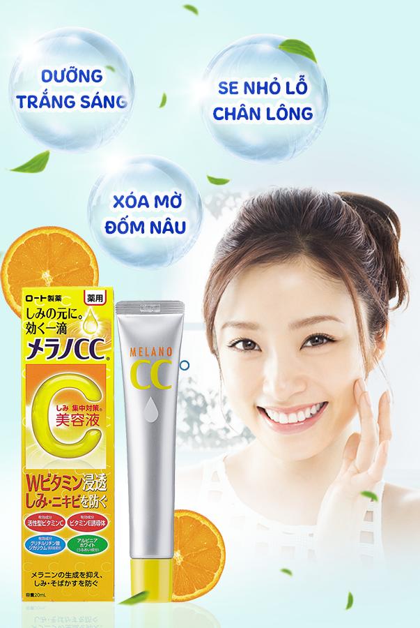 Serum dưỡng trắng da, trị nám CC Melano Moisture Cream
