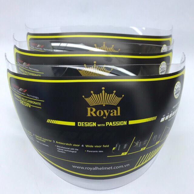 Kính dành cho mũ bảo hiểm Royal M01 - Có kính trắng và kính trà trong phân loại chi tiết