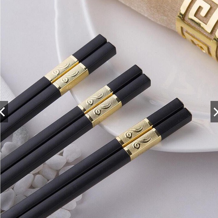 [A]Combo 50 đôi đũa mạ vàng Hàn Quốc . Loại 1