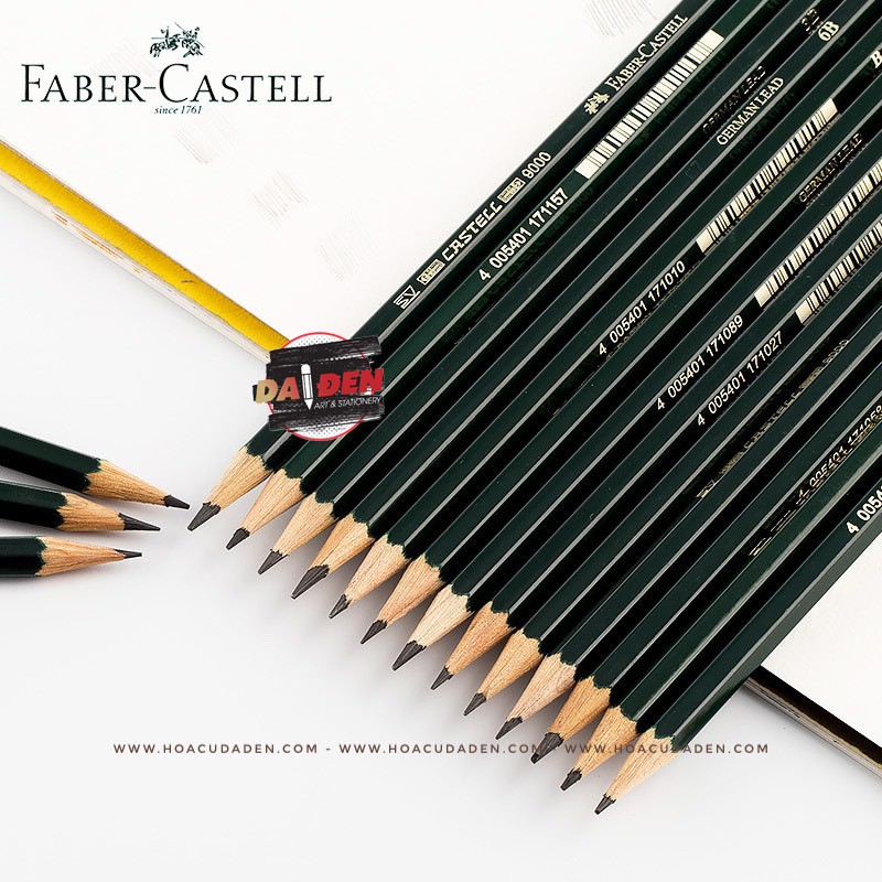 [HCM]Bút Chì Phác Thảo Faber Castell 9000 Cao Cấp