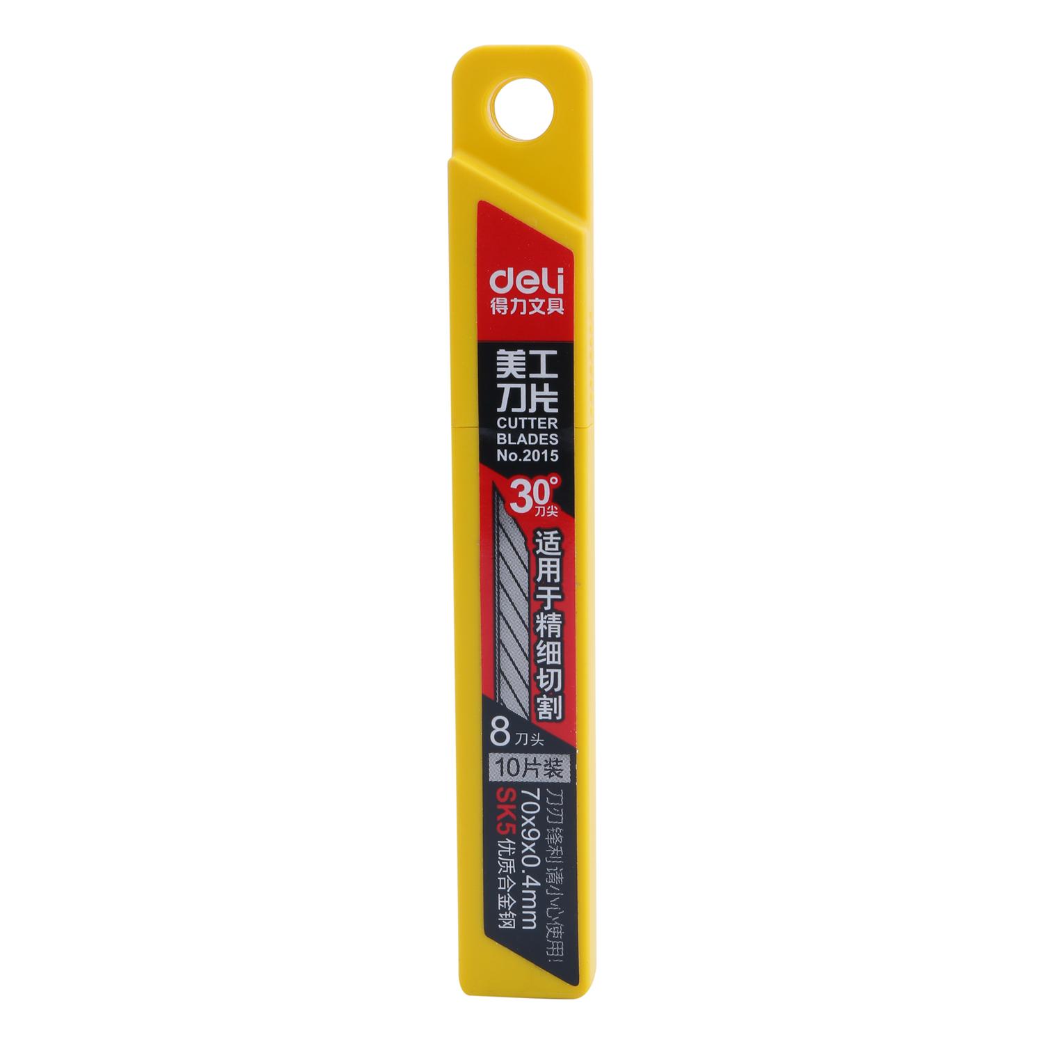 Lưỡi dao rọc giấy 30 độ Deli 2015