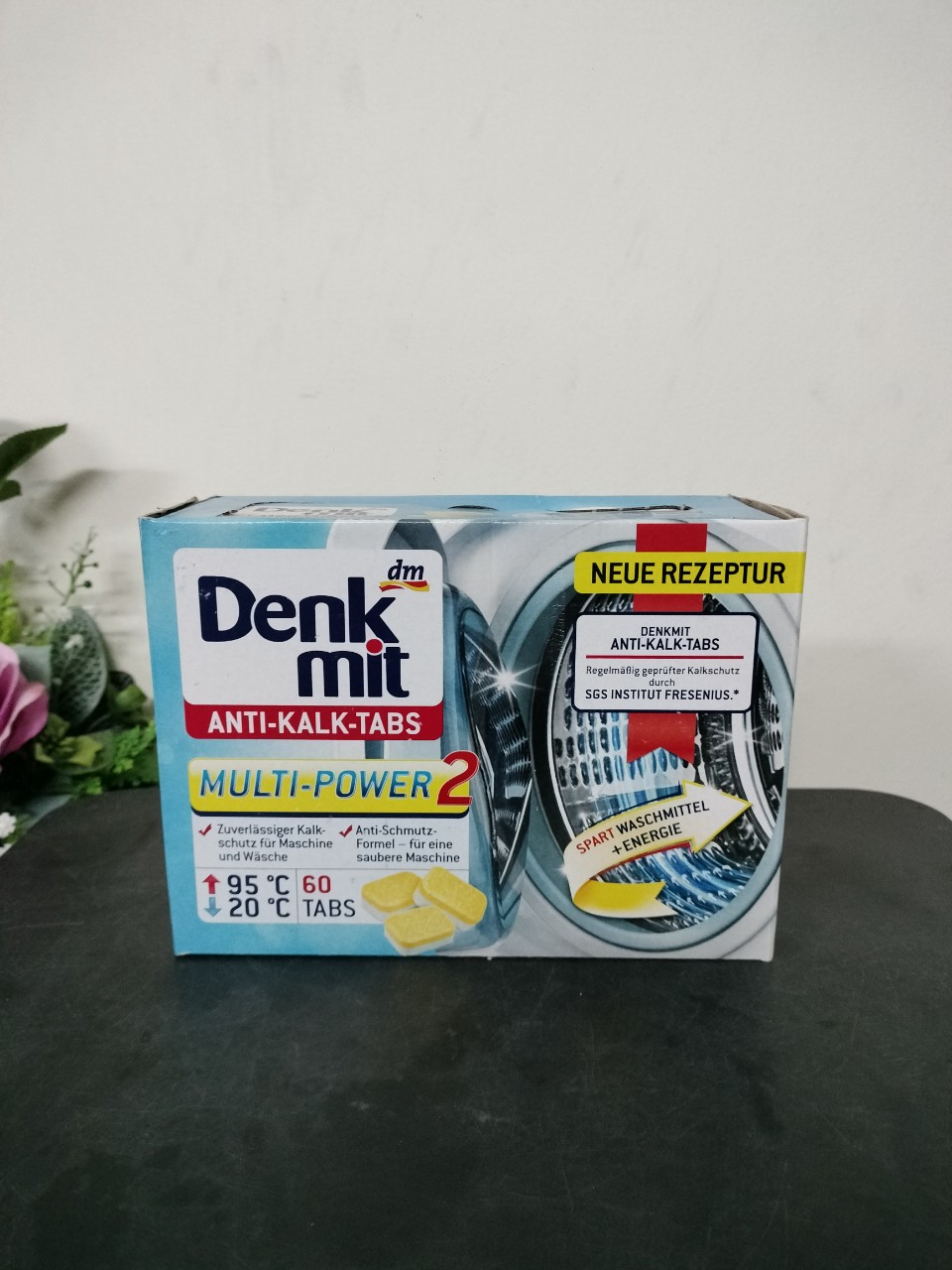 combo 2 viên vệ sinh máy giặt Denkmit Đức