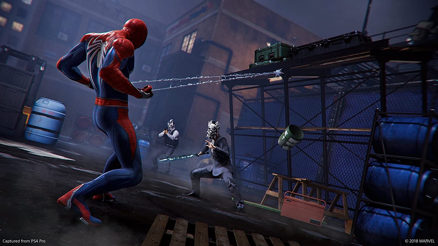 Spider man 2nd đĩa game trò chơi điện tử ps4