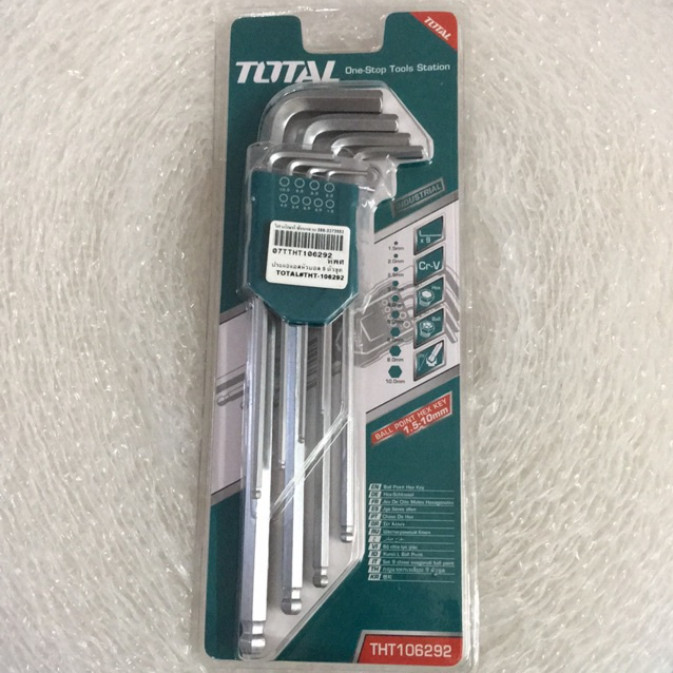 Bộ khóa lục giác Total THT106292