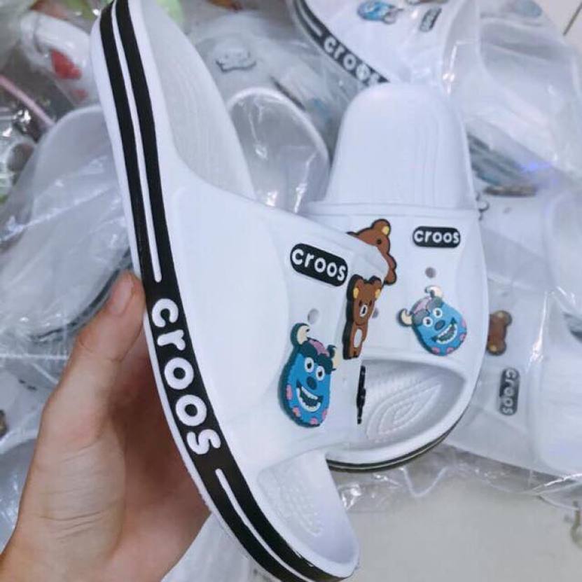 Dép Lê Nữ & Nam Kiểu Cros Siêu Nhẹ Siêu Êm Đế Chống Trượt Kiểu Dáng Đẹp Dễ Thương giá rẻ