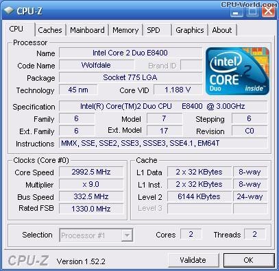 [HCM]Bộ vi xử lý CPU E8400 - TẠNG KEO
