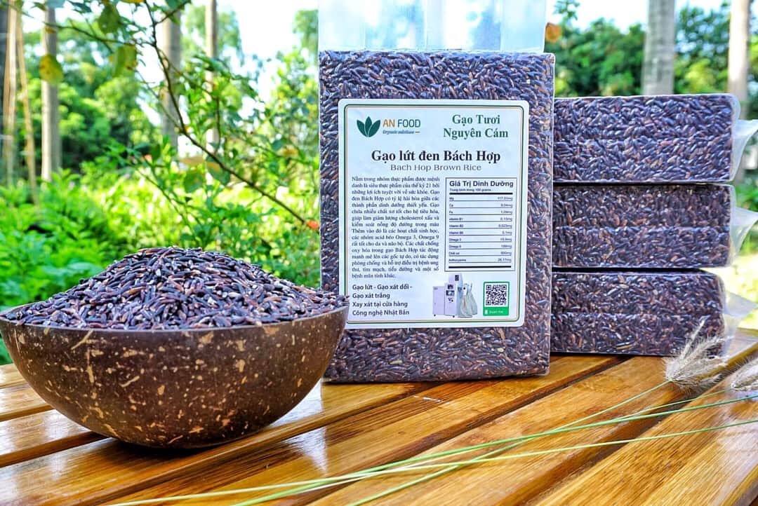 Gạo Lứt Đen Bách Hợp
