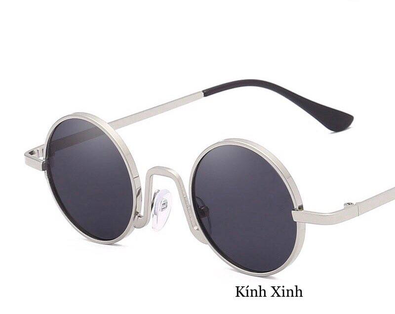 Kính râm Mắt Tròn retro Mắt tròn nhỏ siêu mini