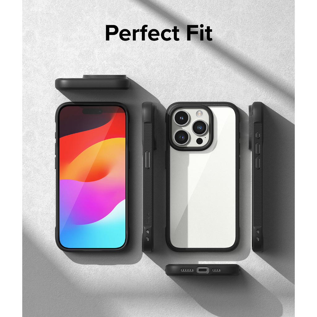 Ốp lưng Ringke Fusion Bold Hàn Quốc cho iPhone 15 Pro Max / 15 Pro / 15 Plus / 15