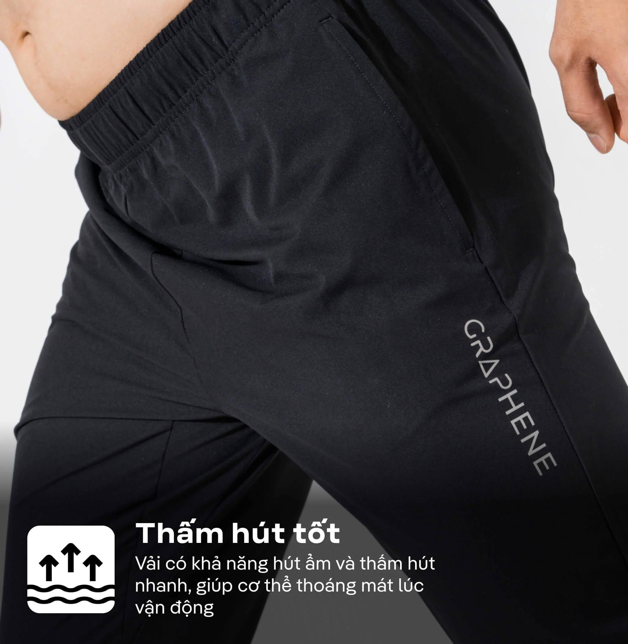 [CHỈ 9-13.9 MUA 3 GIẢM 50%][OUTLET -  Không đổi trả]Quần Jogger thể thao Coolmate co giãn Graphene - Coolmate