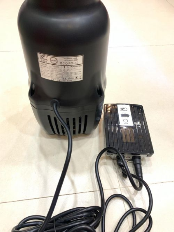 Bơm Periha PG 60 - 60 khối/h (250w) - Bơm tạt hồ cá koi - Bơm tiết kiệm điện - Bơm công suất lớn - Điều chỉnh lưu lượng nước- Bơm đặt chìm - Bơm công suất lớn -Bơm tích hợp cảm biến chống cạn - Cá Koi hoàng Long