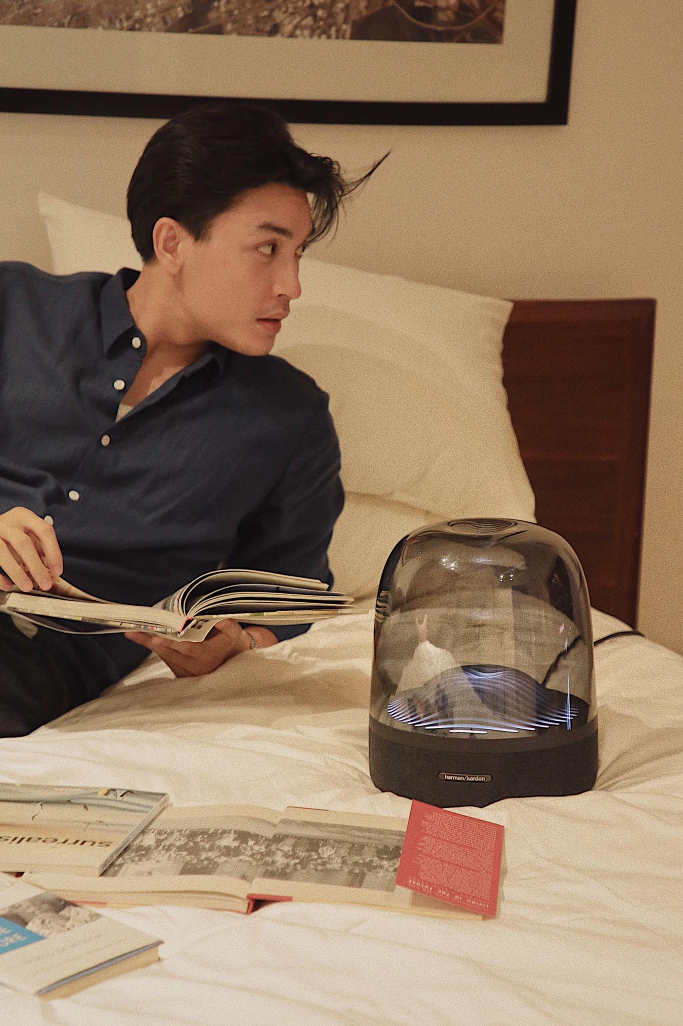 Loa Bluetooth Harman Kardon Aura Studio 3 - Hàng Chính Hãng PGI