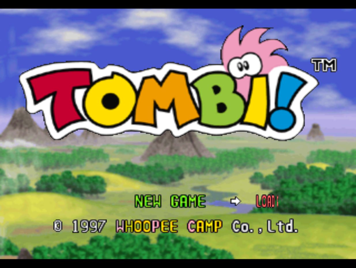 đĩa game ps1 tombi 2 ( game đi cảnh )