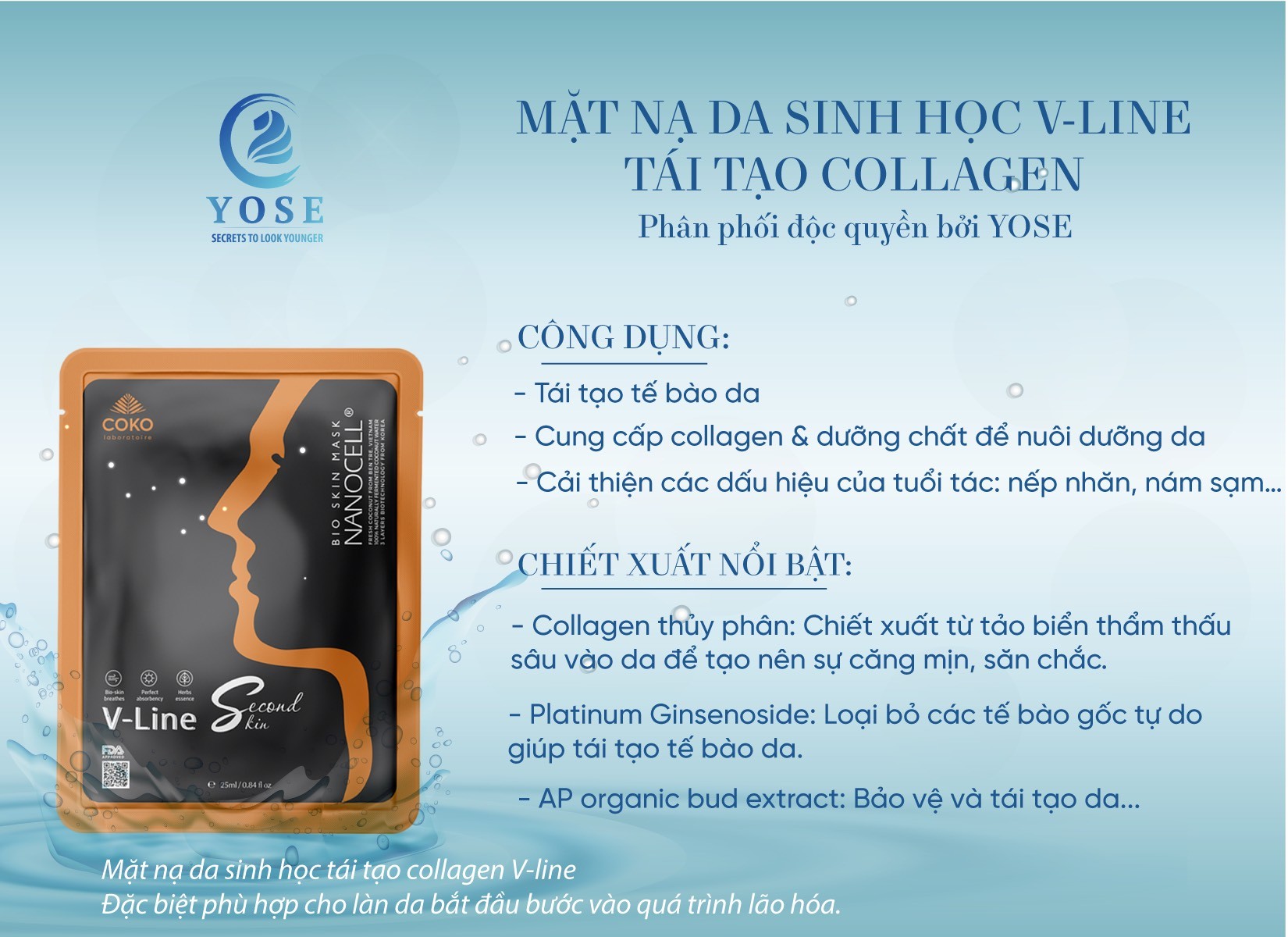 [HCM]Mặt Nạ Yose Collagen V-line
