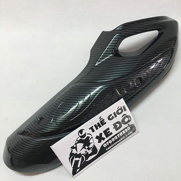 Ốp pô Sh 2020 - 2021 - 2022 cacbon - phụ kiện trang trí carbon xe Sh Việt 125i 150i