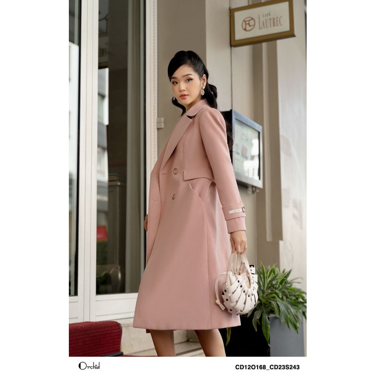 Áo khoác dạ nữ Orchid CD23S243.