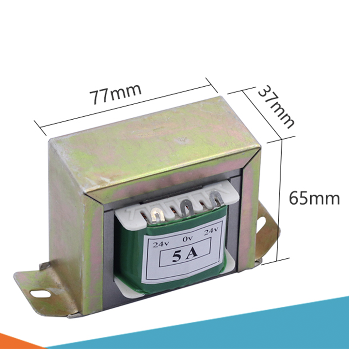 Biến áp - Biến thế đối xứng 5A - 12V nguồn đôi