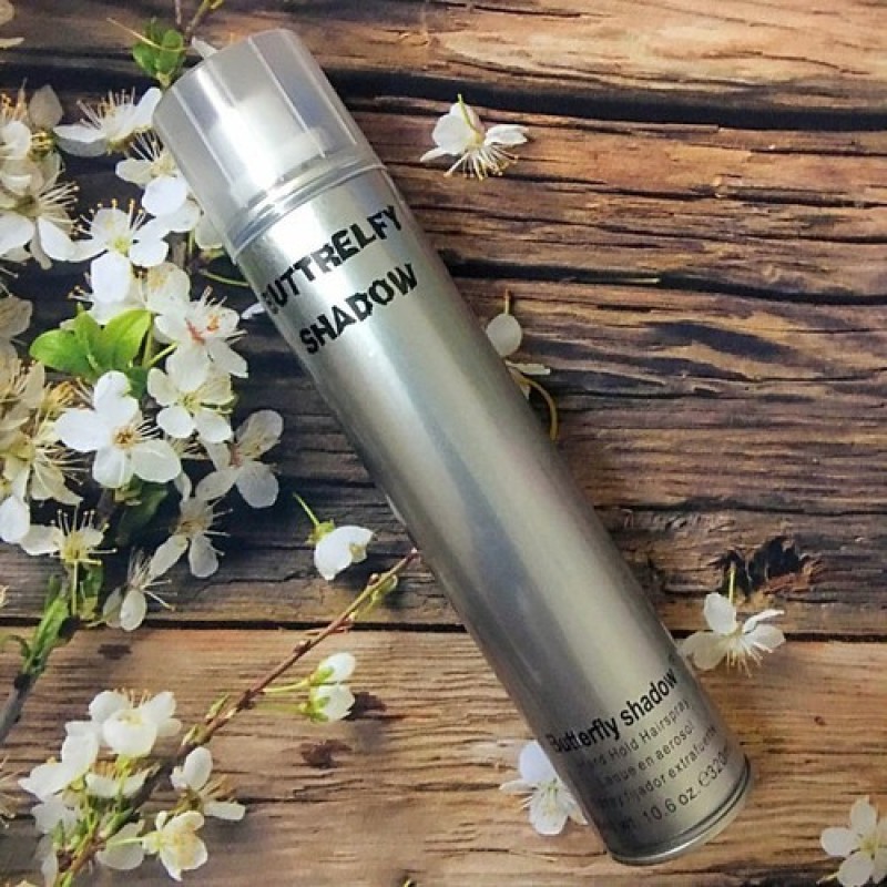 Gôm xịt tóc nam butterfly shadow 320ml l2 giữ nếp siêu cứng