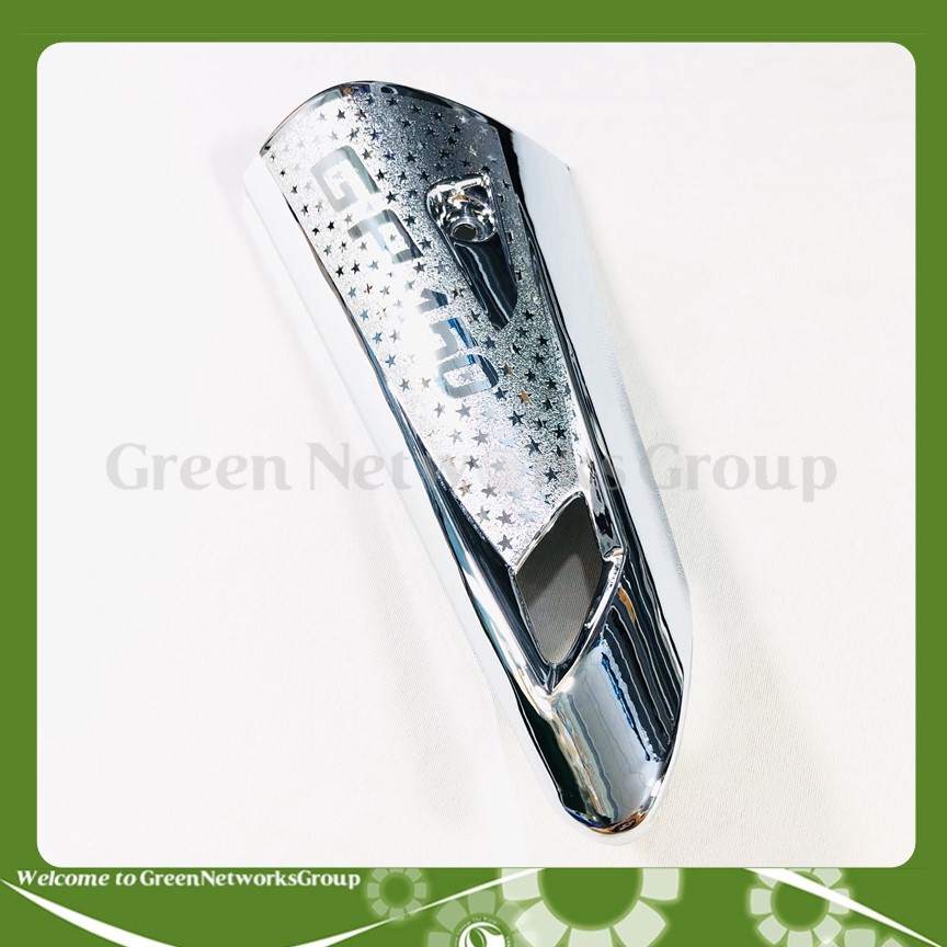 [HCM]Ốp che cổ pô Exciter 150 mạ xi Greennetworks