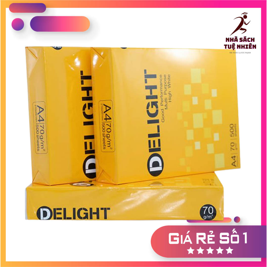 Giấy A4 Delight 70 gsm Giấy in photo A4 Giấy A4 giá rẻ | Lazada.vn