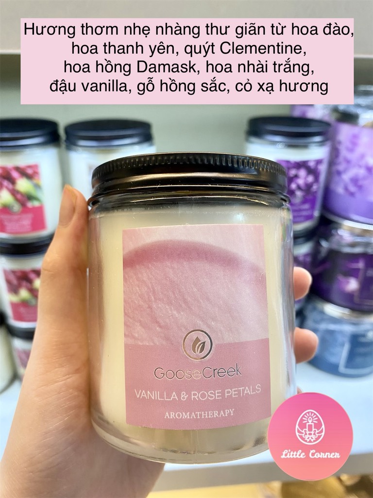 Nến thơm 1 bấc GOOSE CREEK 198g