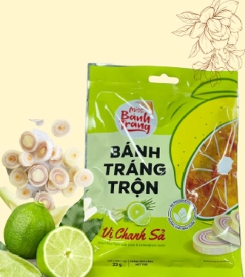 Combo 5 Bánh tráng trộn vị chanh sả